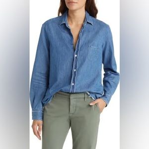 Frank & Eileen denim button down shirt